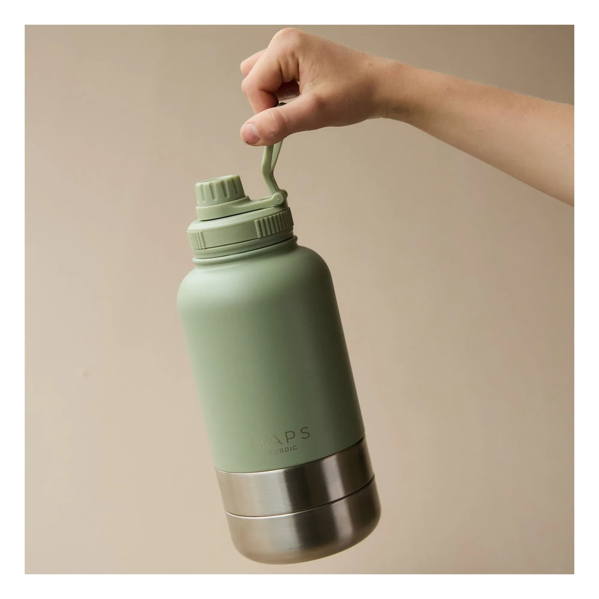 Haps Nordic - Haps Go dog bottle - 900 ml | Mint Green