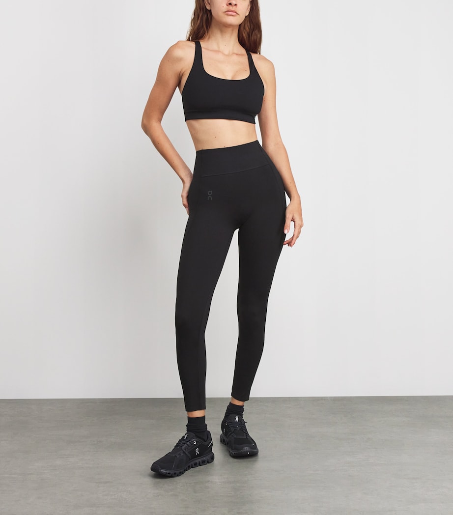 Black Studio Sports Bra