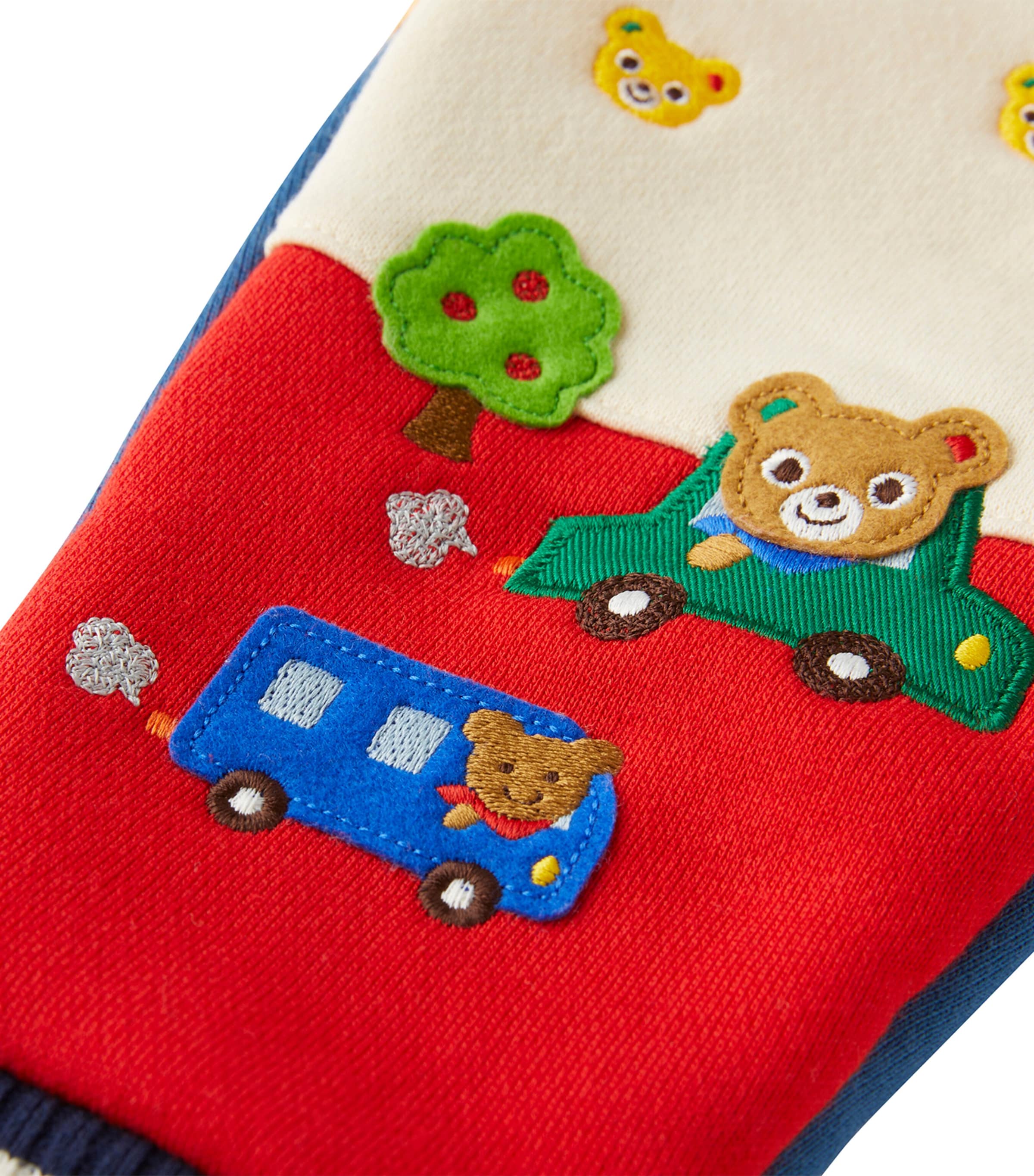 Miki House Embroidered Padded Leggings (2-5 Years)