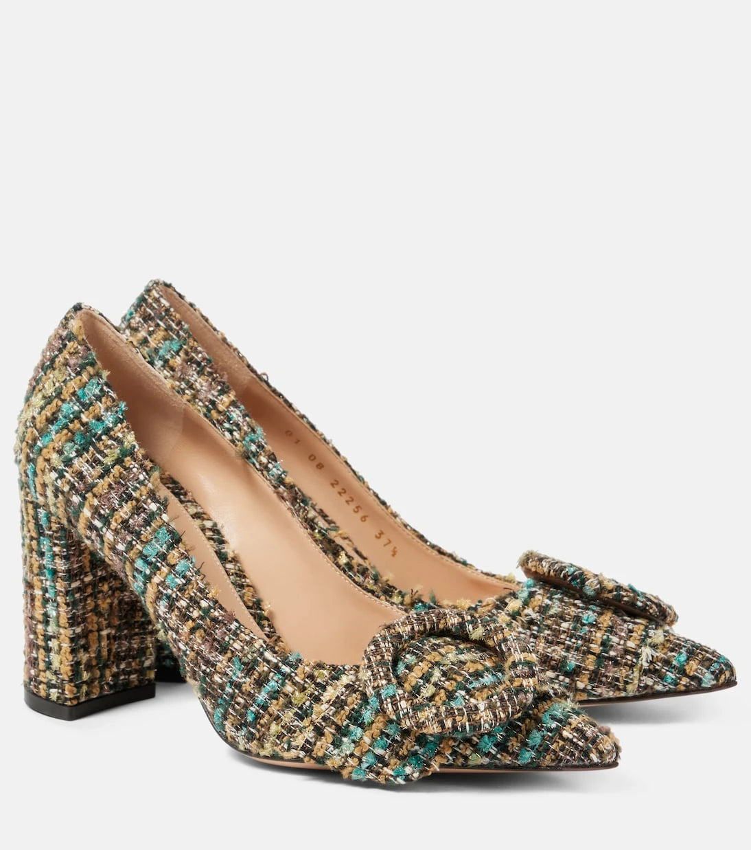 Gianvito Rossi - 85 buklet topuklu ayakkabı