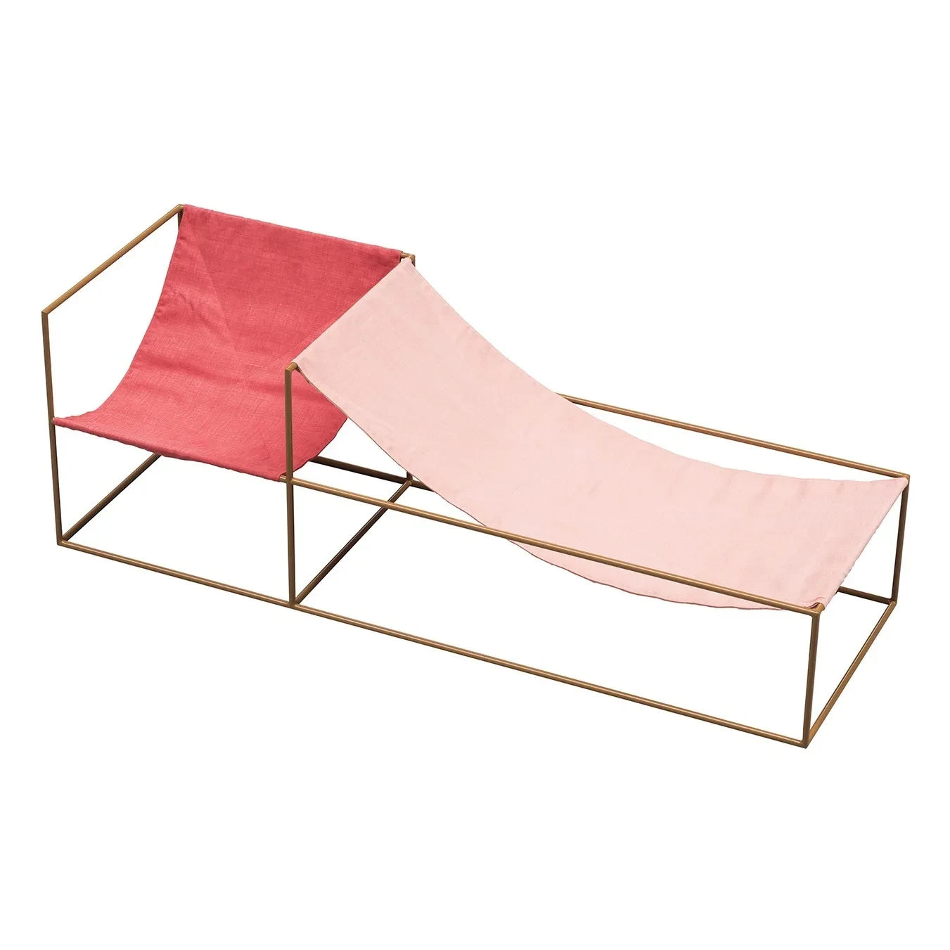 Valerie Objects - Duo Seat, linen, Muller Van Severen