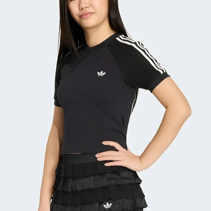 adidas Originals çocuklar için pamuk ve elastan tişört
