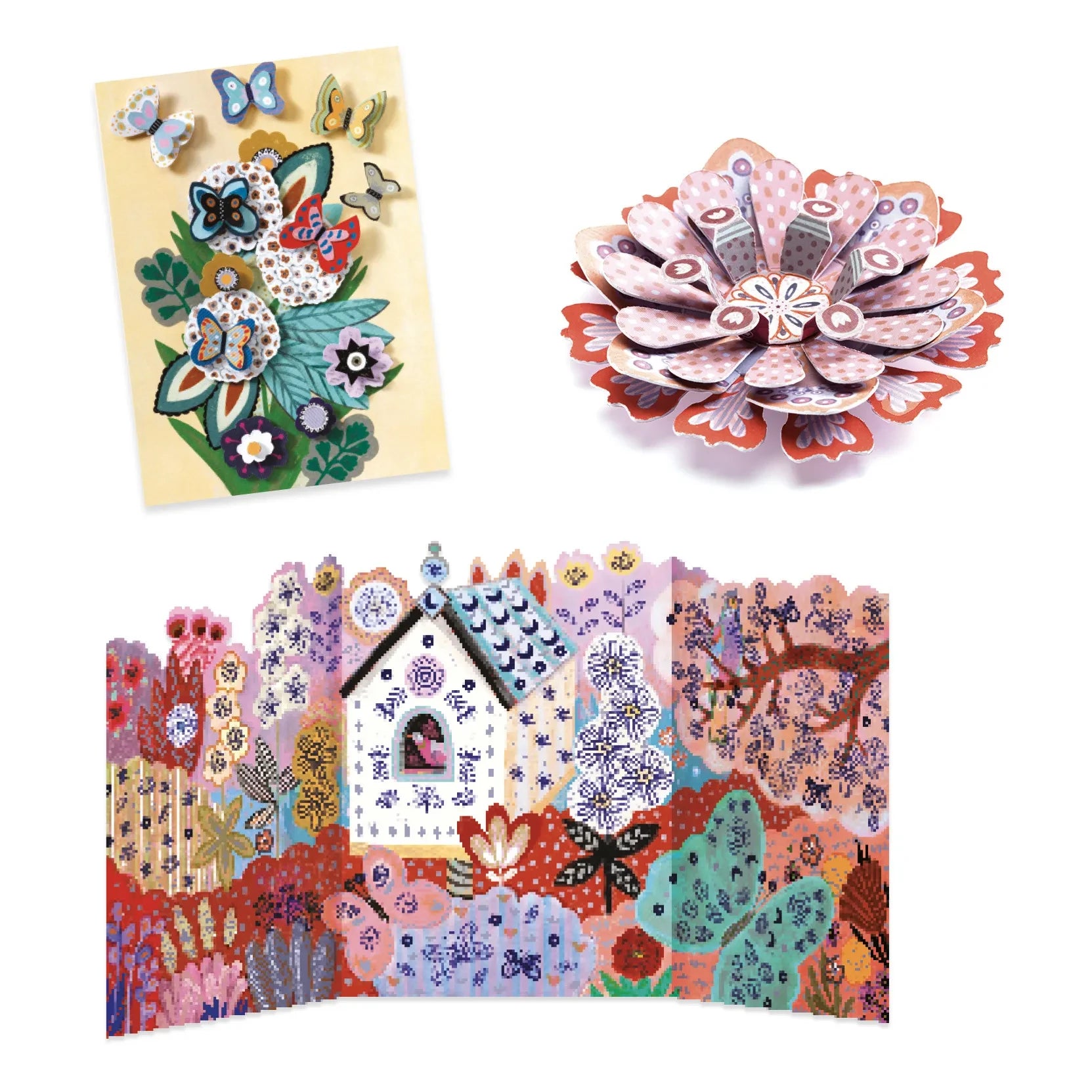 Djeco - Flower Garden Multi-Activity Kit