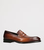 Salvatore Ferragamo Leather Brandy Loafers