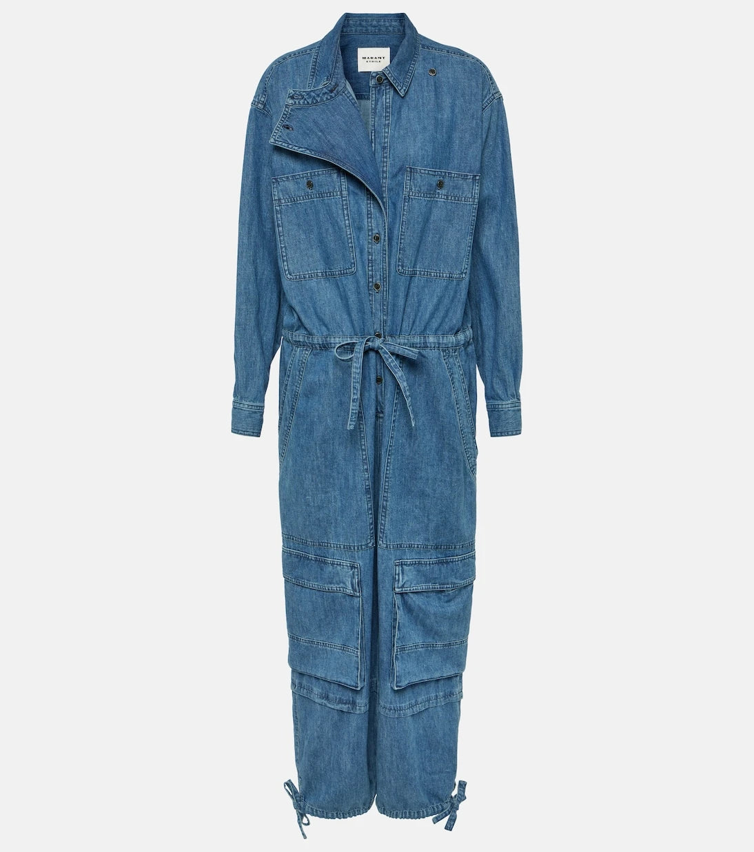 Marant Etoile - Idany denim jumpsuit