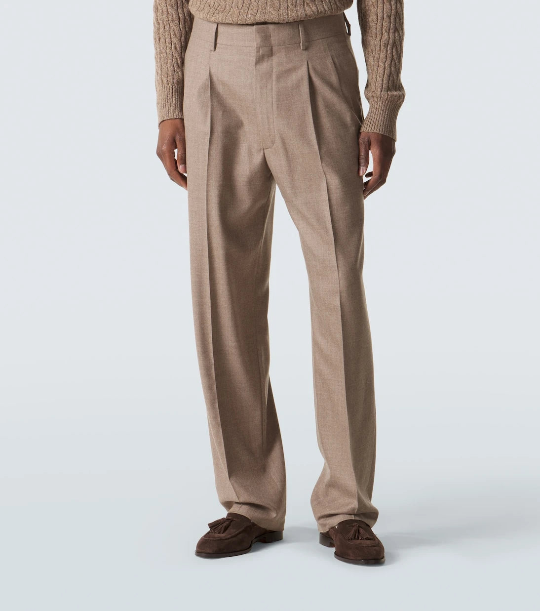 Loro Piana - Buxton virgin wool straight pants