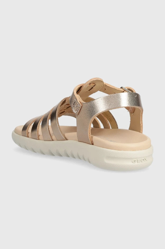 Детски сандали от кожа Geox SANDAL SOLEIMA