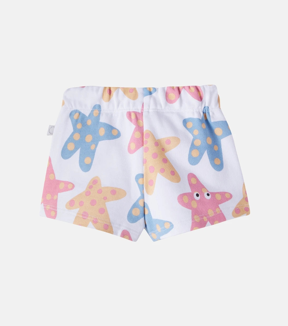 Stella McCartney Kids - Bebek baskılı pamuklu jarse şort