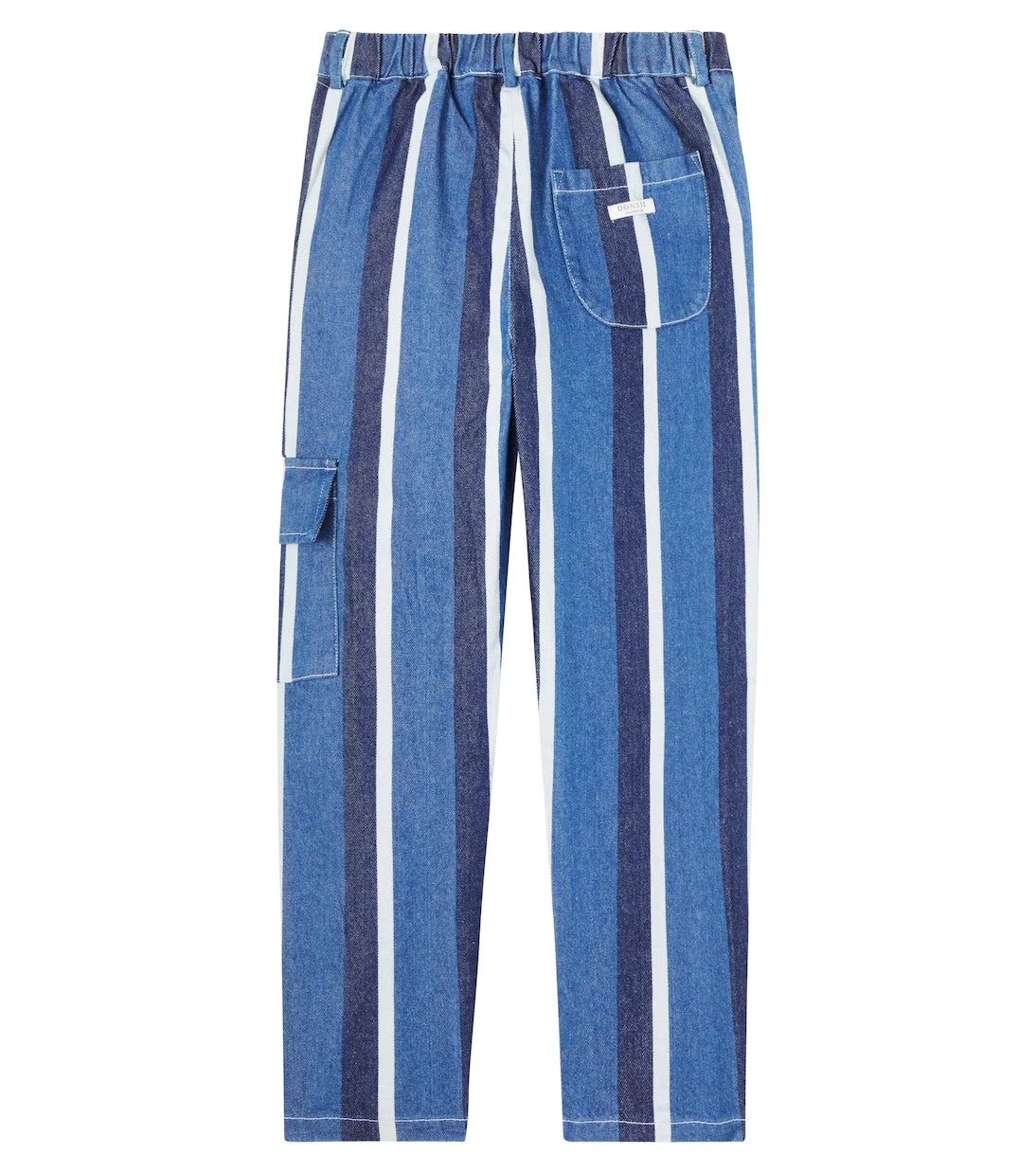 Donsje - Theoule striped denim cargo pants