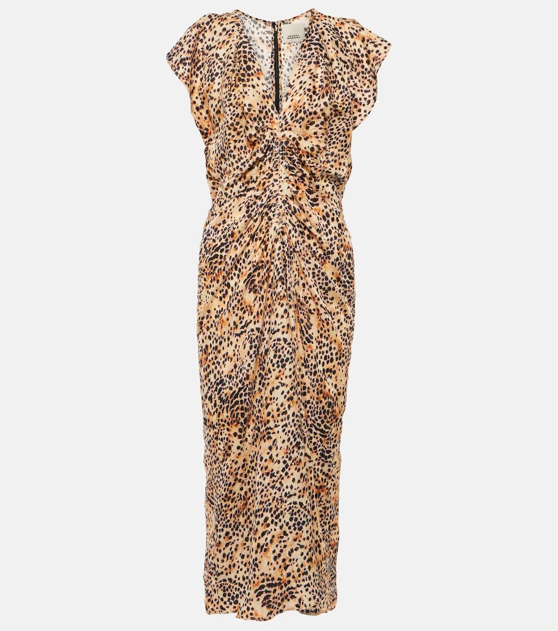 Isabel Marant - Lyndsay printed gathered midi dress