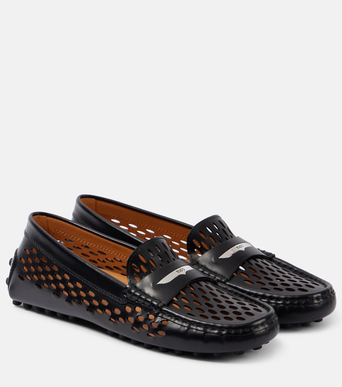 Tod's - Gommino cutout leather driving shoes