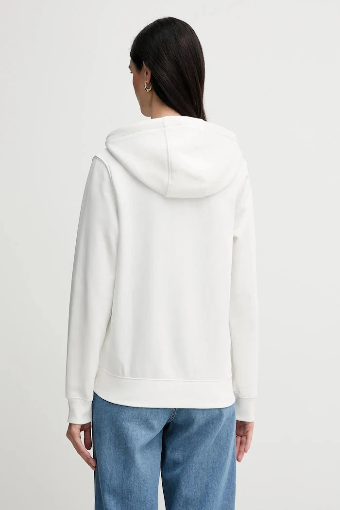 Tommy Jeans kadın fermuarlı pamuklu sweatshirt