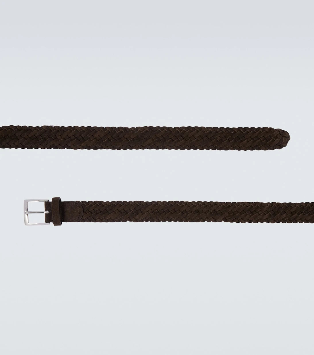 Kiton - Woven suede belt