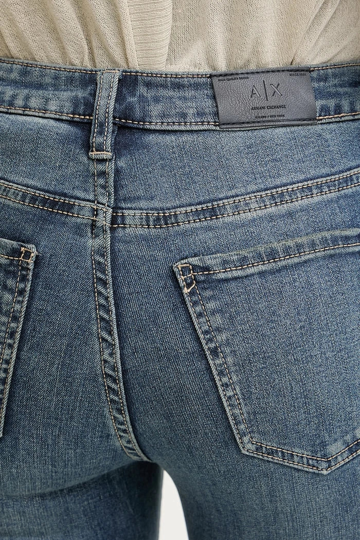 Armani Exchange kadın flare jean