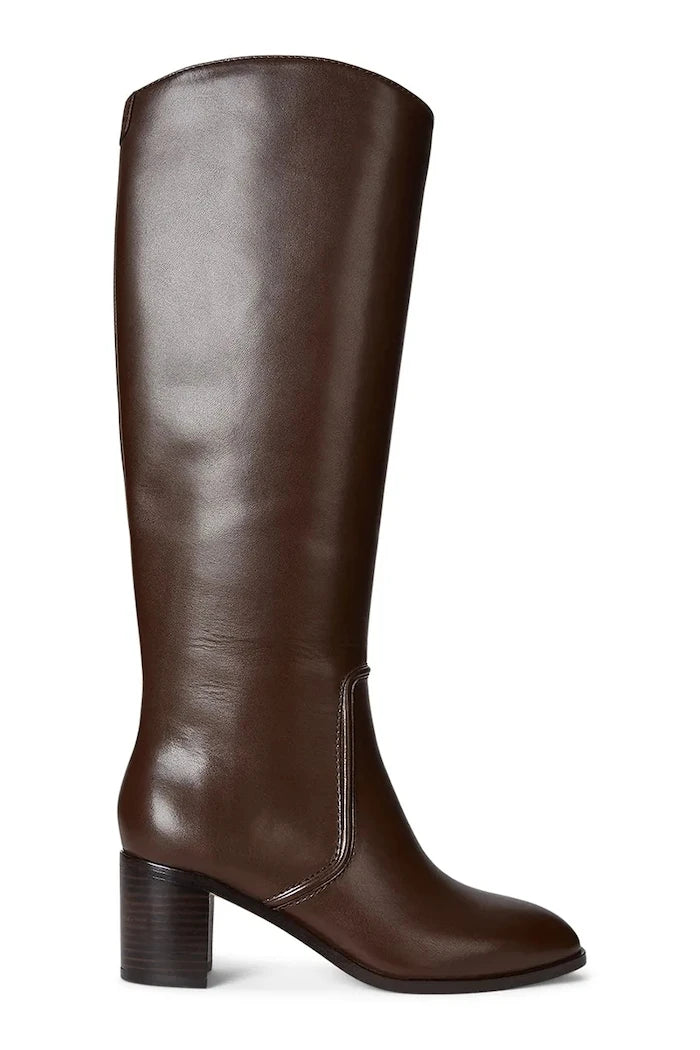 Кожени ботуши Lauren Ralph Lauren Charly