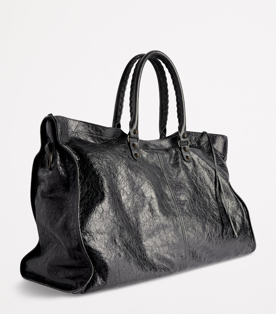 Leather Le City Travel Top-Handle Bag