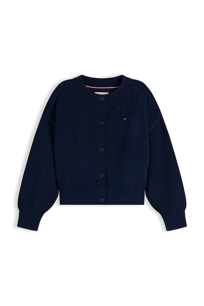 Tommy Hilfiger жилетка за деца от памук