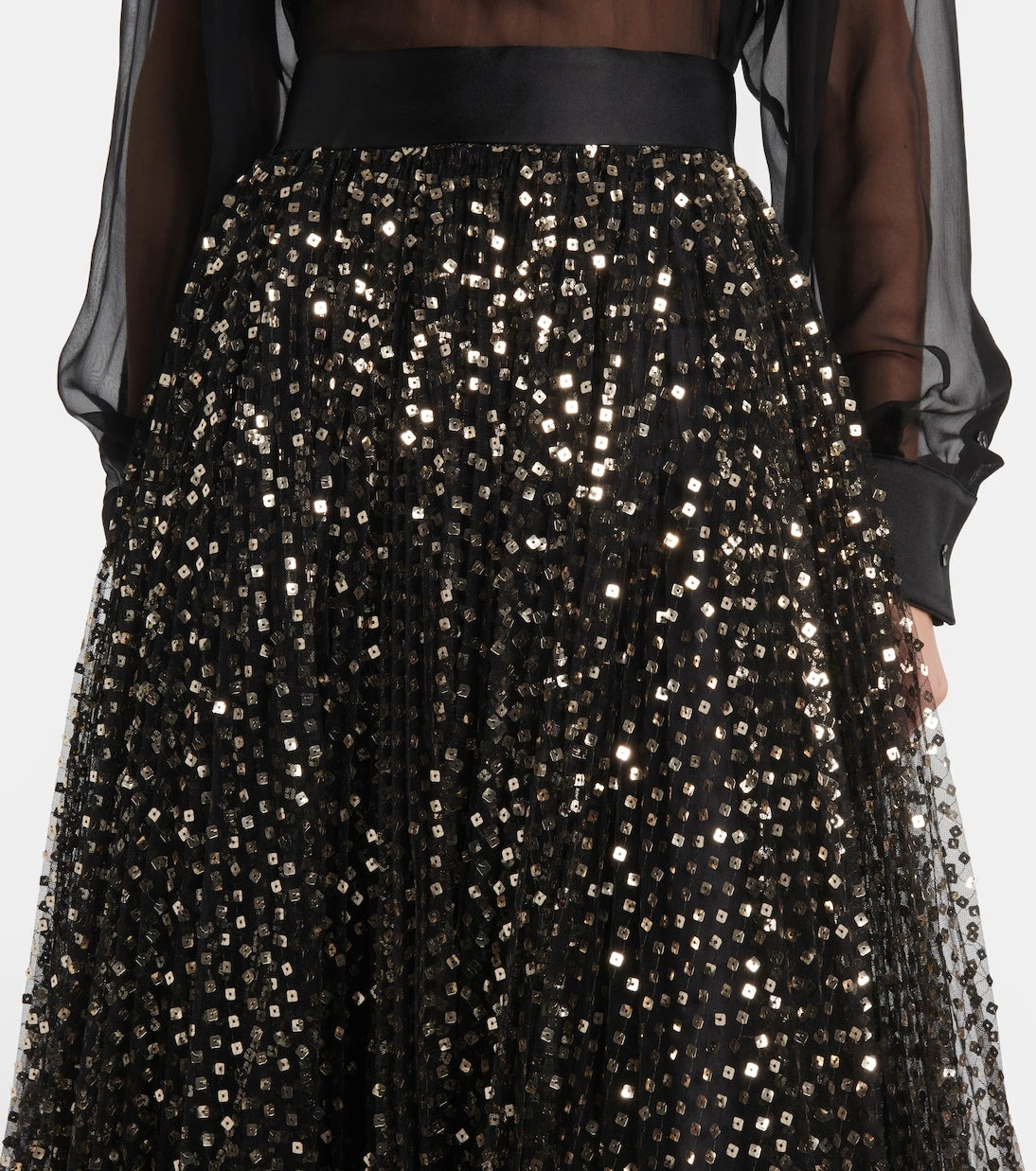 Dolce&Gabbana - Sequined midi skirt