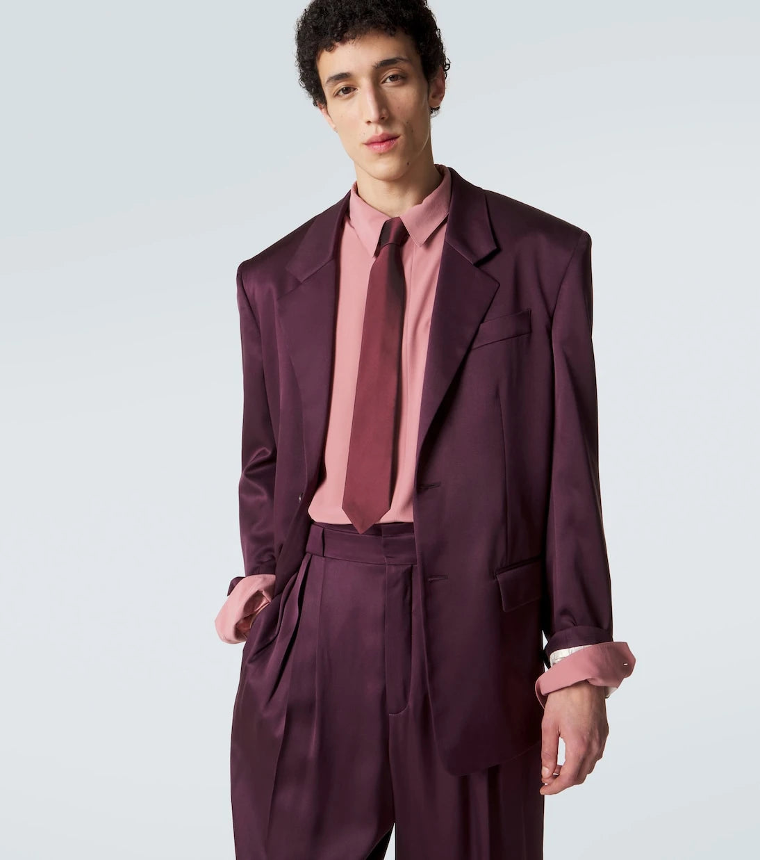 Saint Laurent - Silk taffeta tie