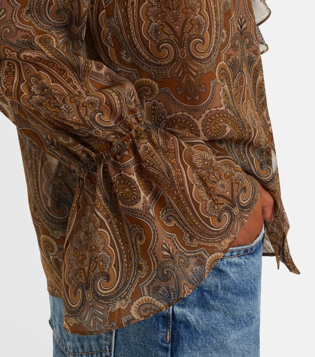 Nili Lotan - Cecily paisley silk blouse