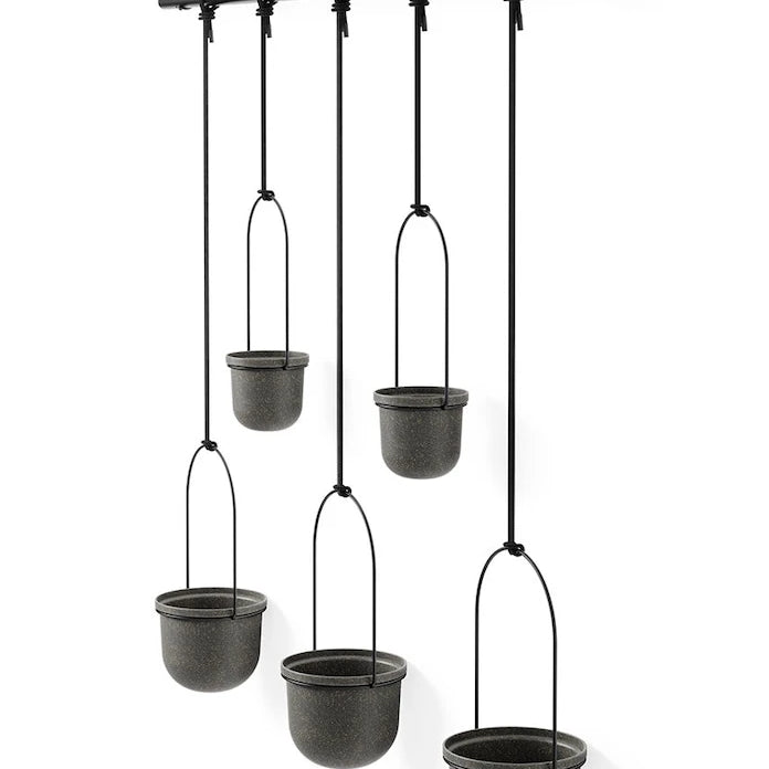 Umbra Duvar Saksıları Seti 2 x O10 cm / 3 x O15 cm