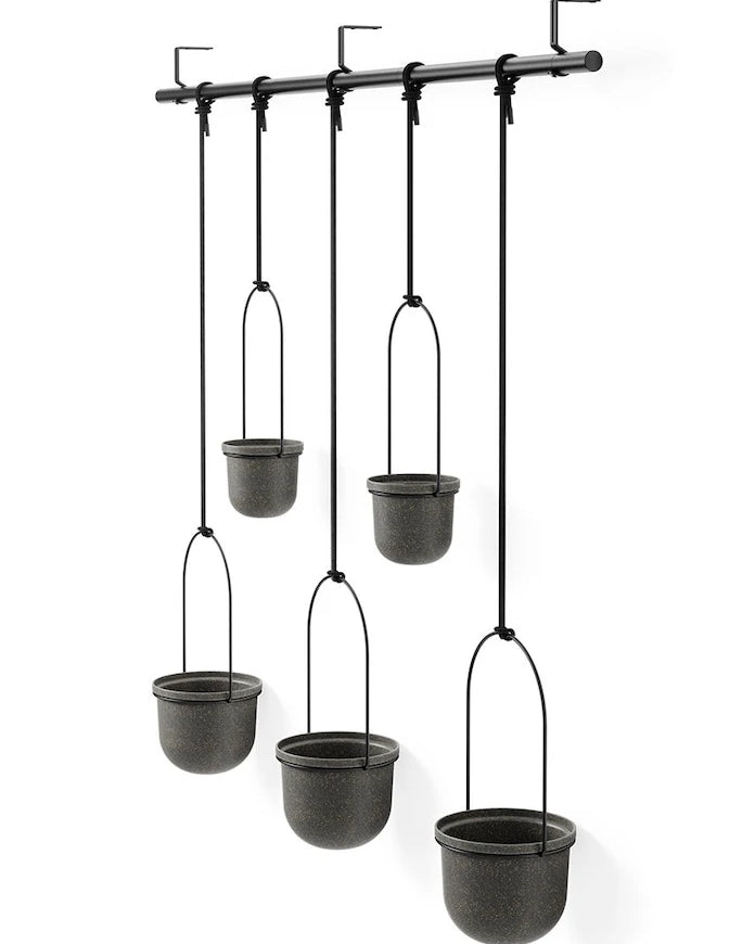 Комплект стенни саксии Umbra 2 x O10 cm / 3 x O15 cm