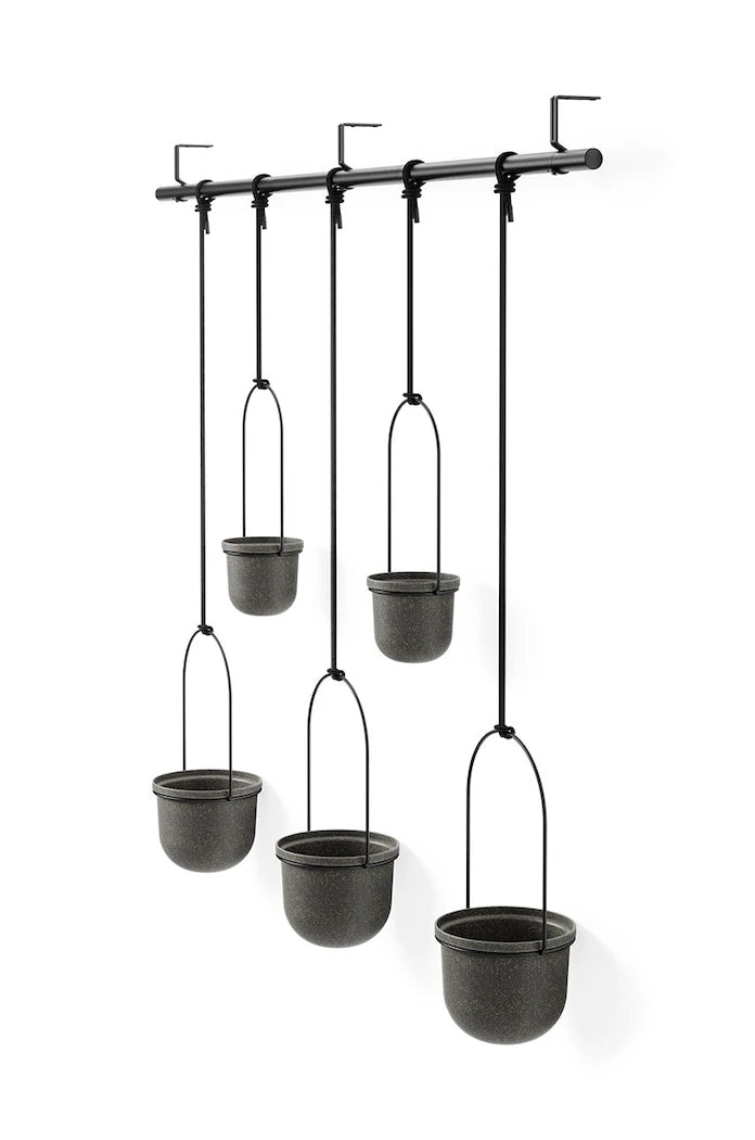 Umbra Duvar Saksıları Seti 2 x O10 cm / 3 x O15 cm