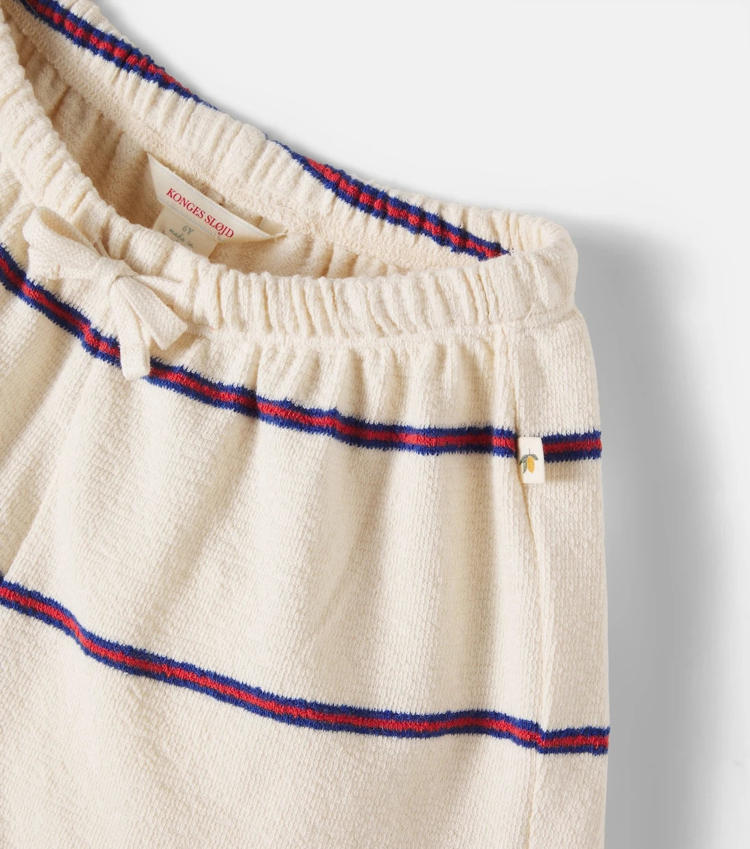 Konges Sløjd - Trio striped cotton-blend shorts