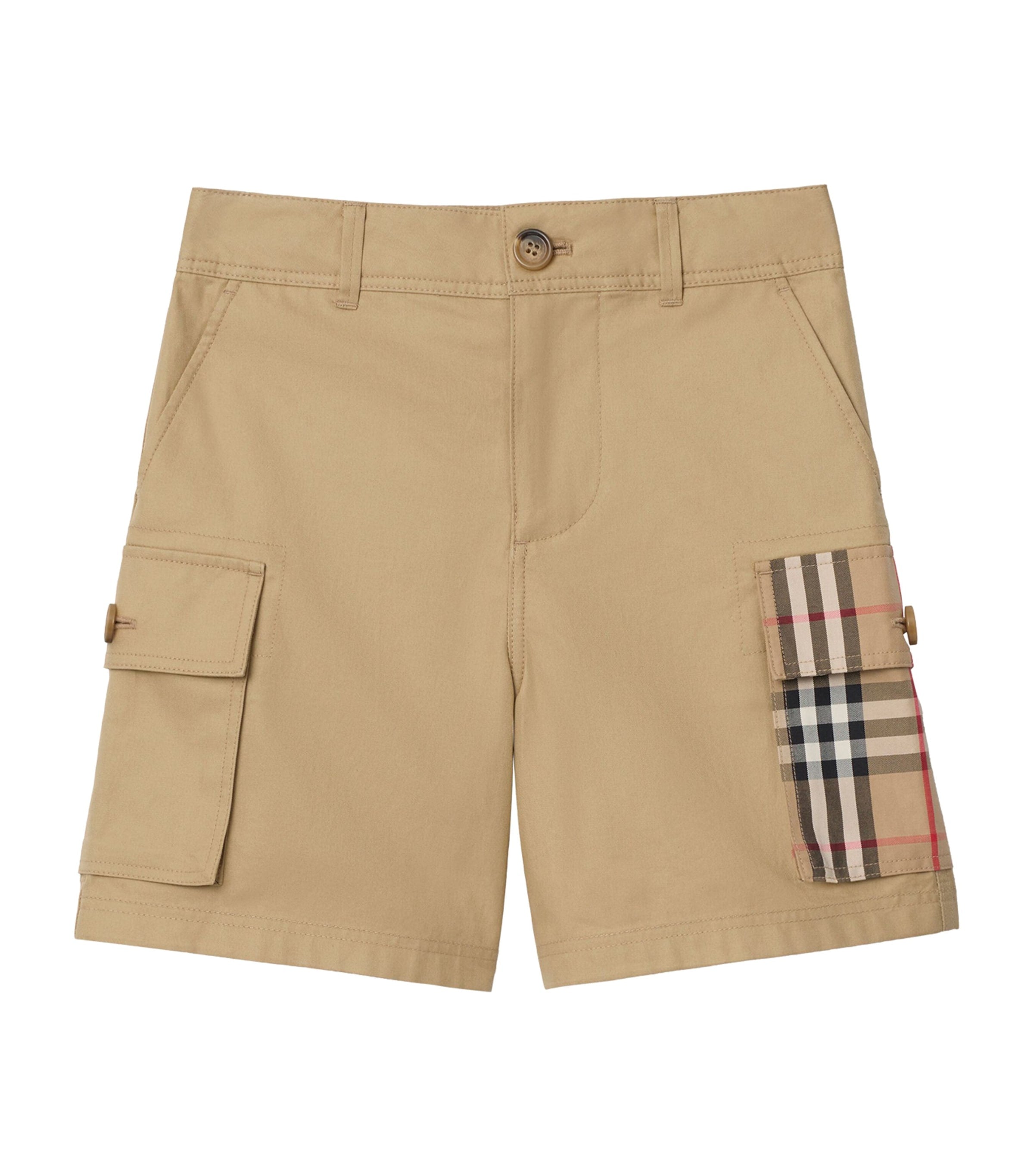 Burberry Kids Cotton Cargo Shorts (3-12 Years)