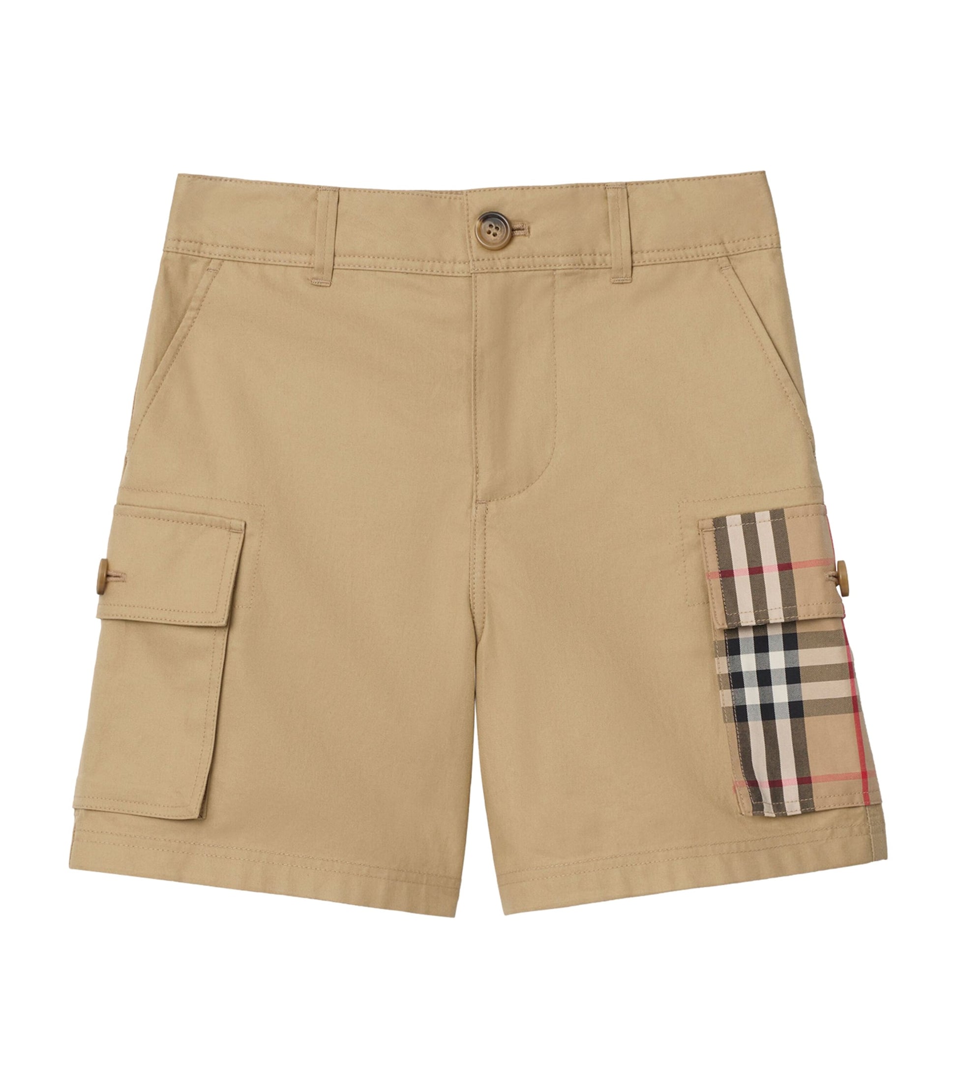 Burberry Kids Cotton Cargo Shorts (3-12 Years)