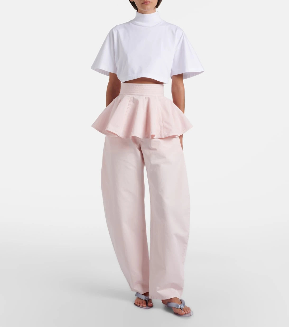 Alaïa - Barrel-leg jeans