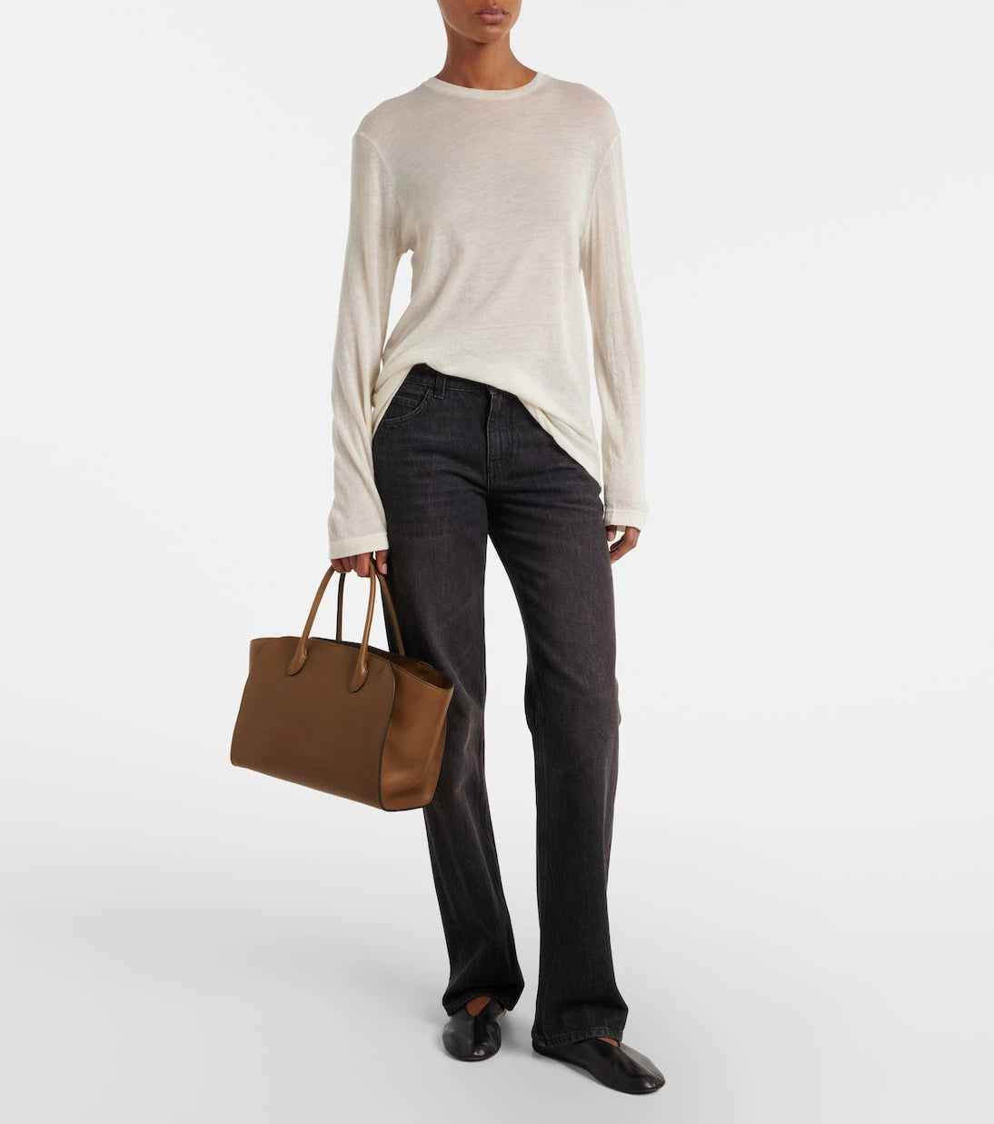 The Row - Marlo 12 leather tote bag