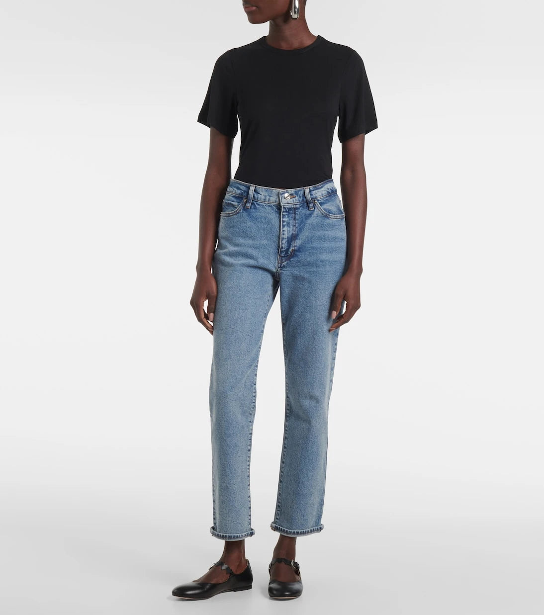 Frame - The Borrowed straight jeans