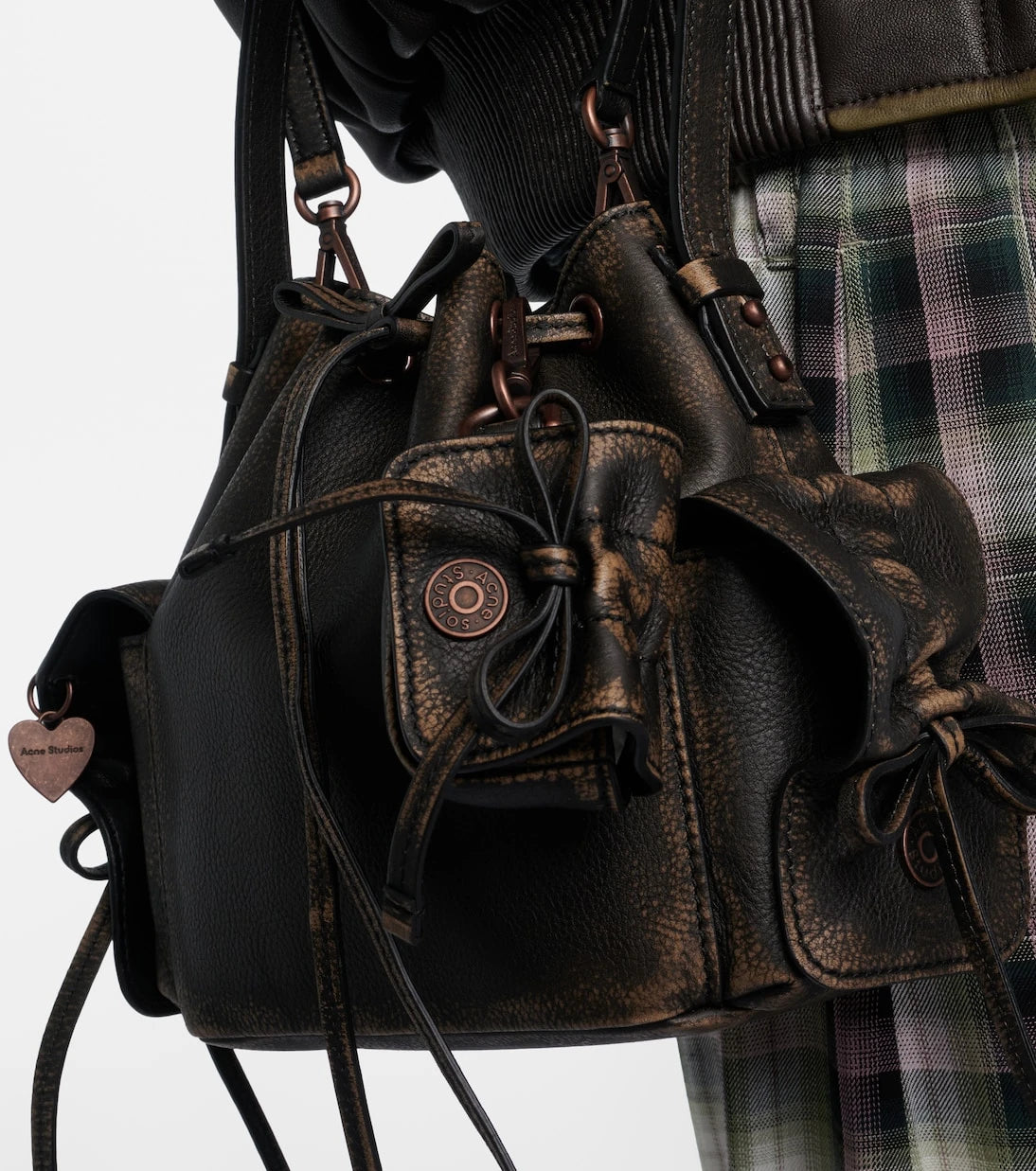 Acne Studios - Leather headphone case