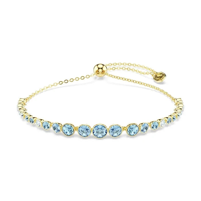 Swarovski Altın Kaplama Kadın Bilekliği IMBER