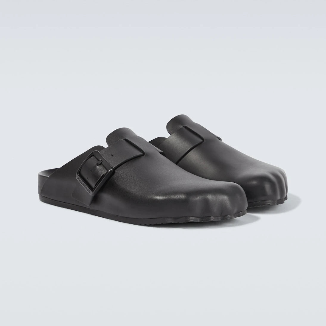Balenciaga - Sunday leather clogs