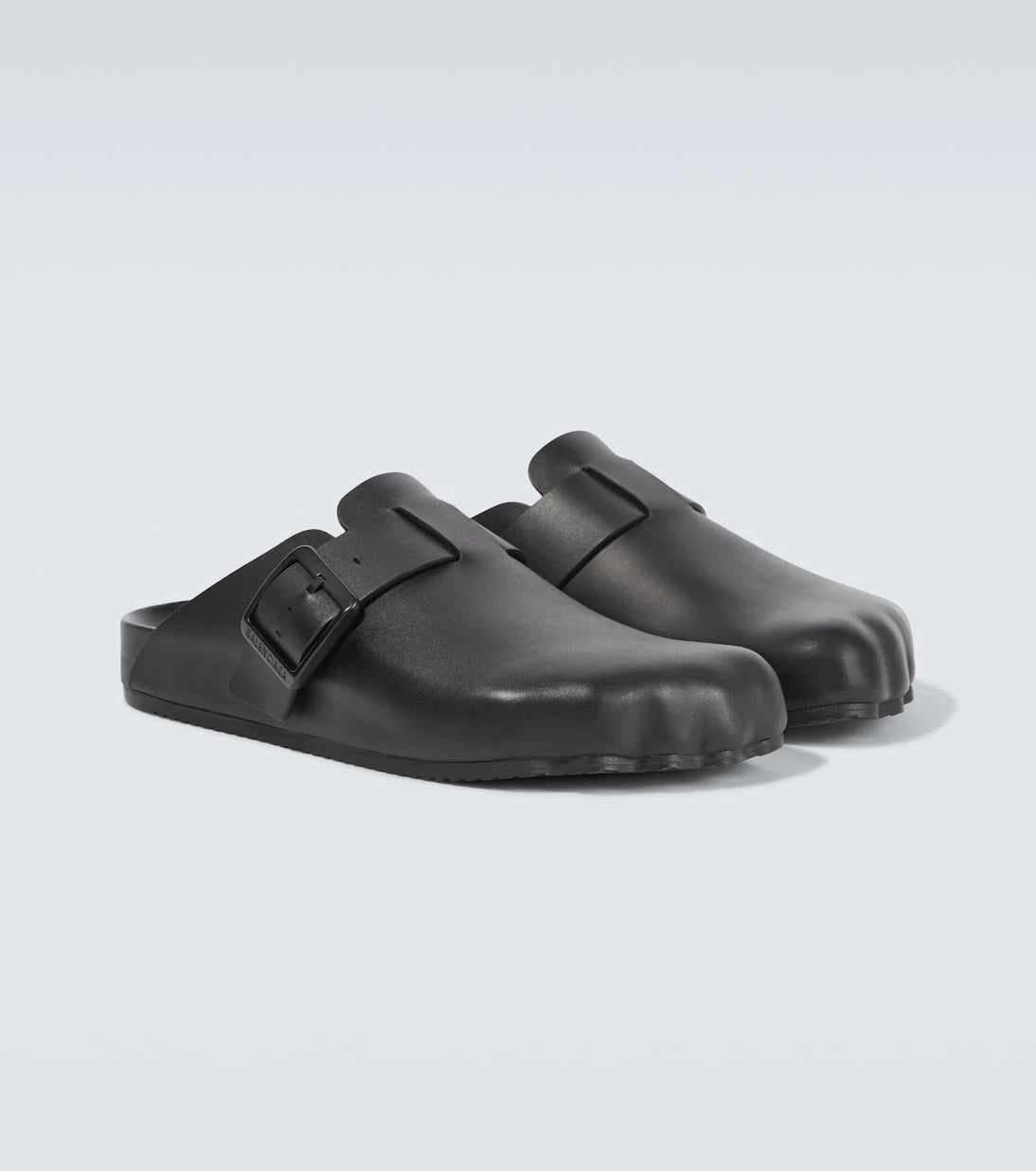 Balenciaga - Sunday leather clogs