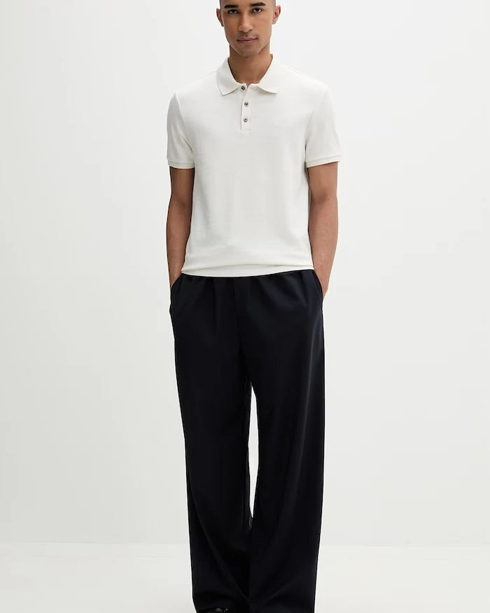 Calvin Klein тениска с яка мъжка с памук