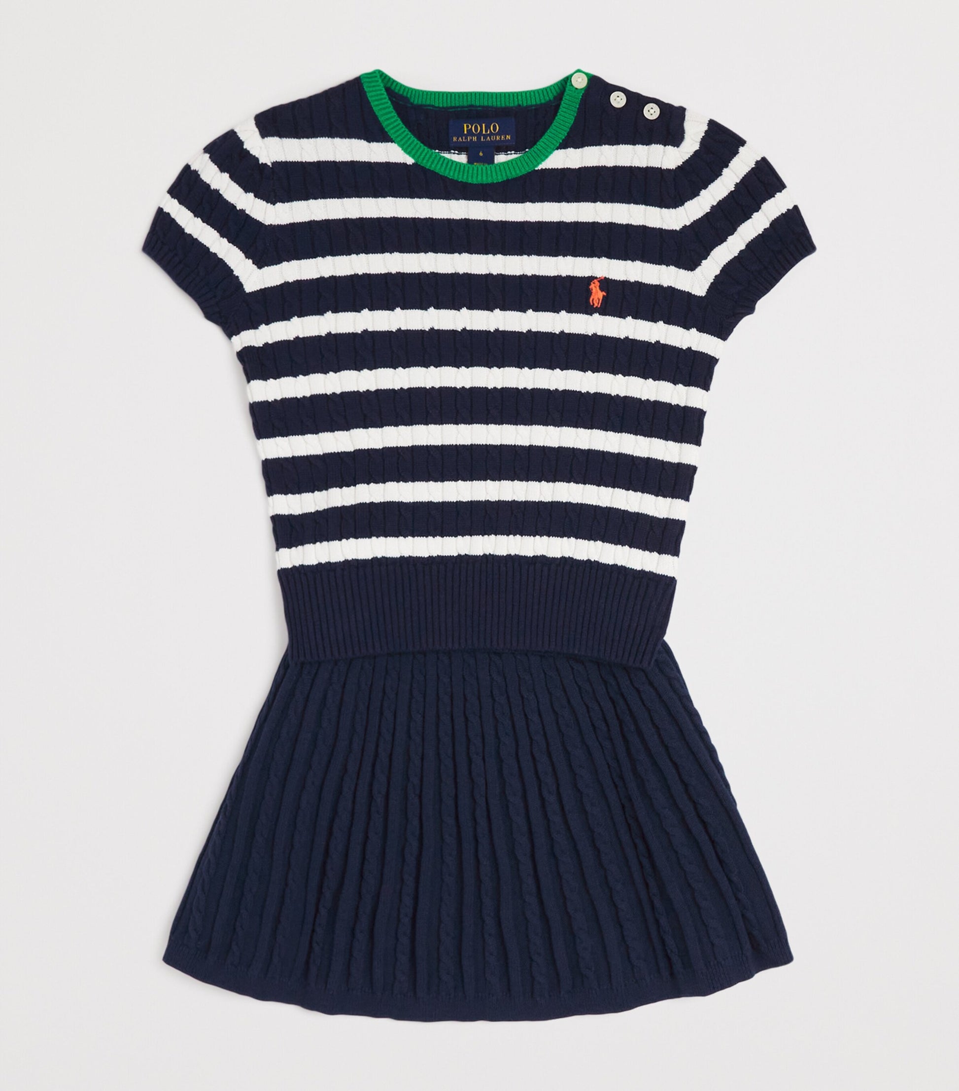 Ralph Lauren Kids Cotton Sweater and Skirt Set (2-6 Years)