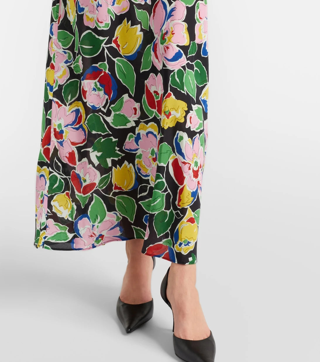 Rixo - Jeannie floral silk maxi dress
