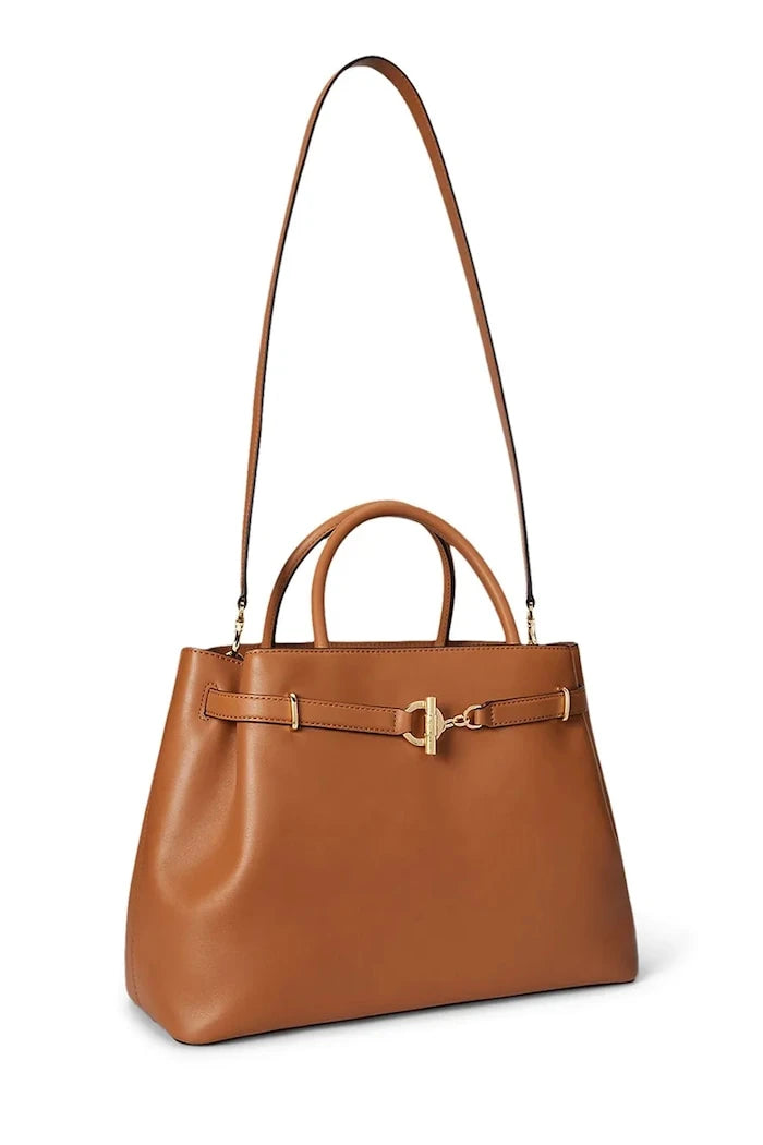 Lauren Ralph Lauren kadın deri crossbody çanta