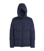 Canada Goose Blue Down EnduraLuxe Packable Crofton Puffer Jacket