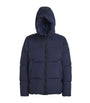 Canada Goose Blue Down EnduraLuxe Packable Crofton Puffer Jacket
