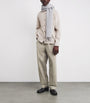 A.P.C. White Cotton Corduroy Leon Overshirt
