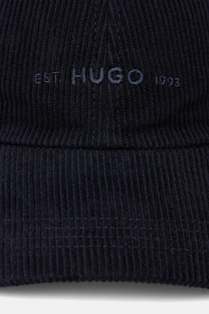 HUGO kadife erkek beyzbol şapkası Mett-CO
