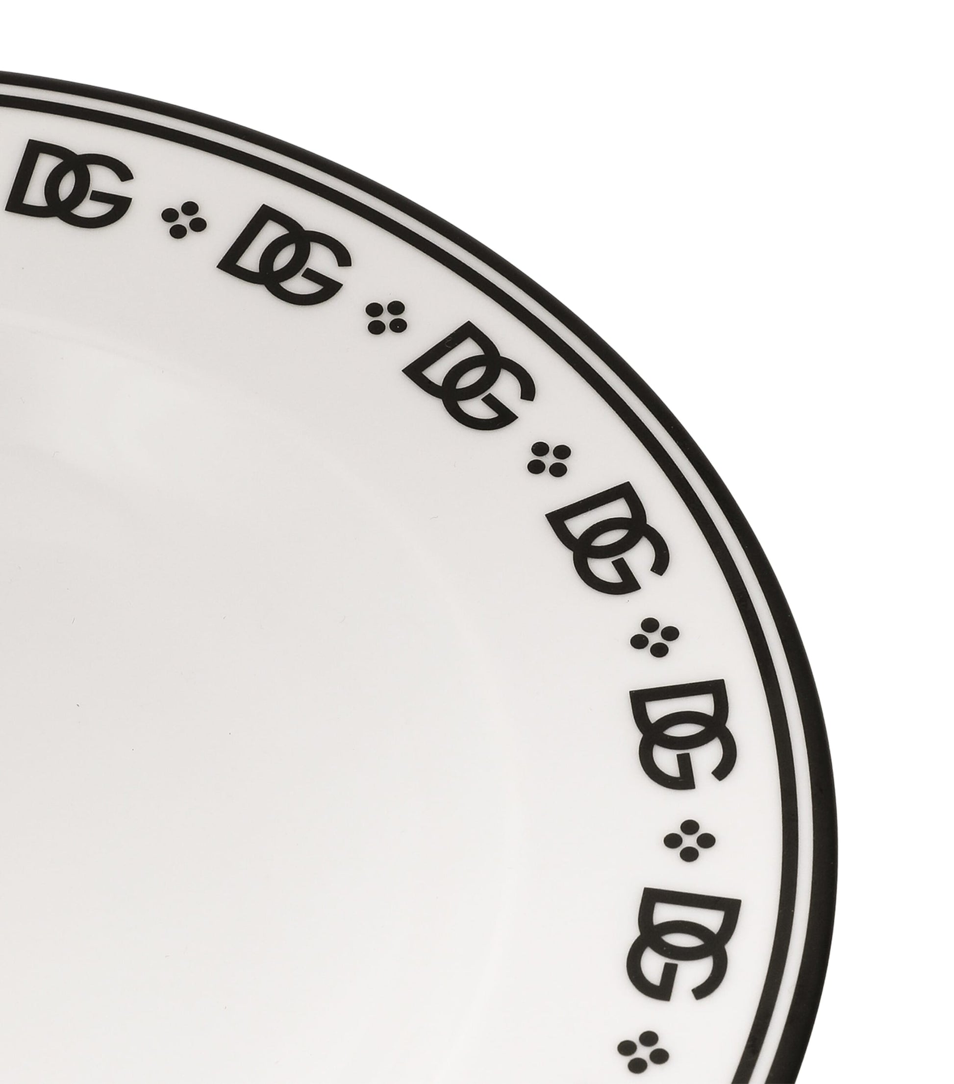 Set of 2 DG Logo Soup Plates (20cm)