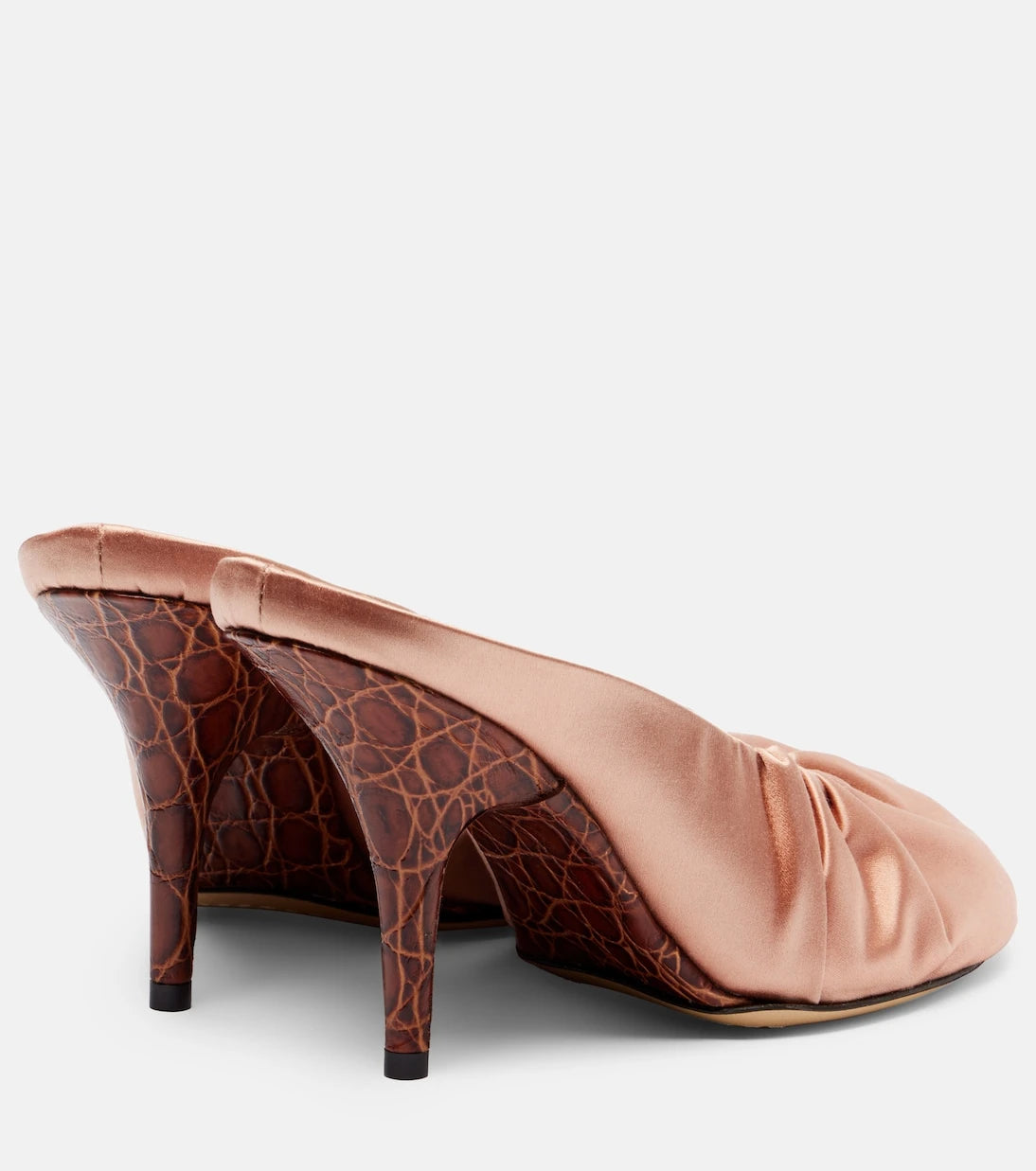 Dries Van Noten - 90 satin mules