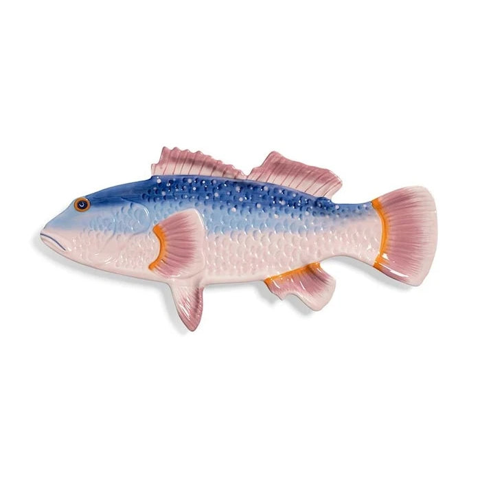 &k amsterdam fish perch 38 x 18 cm Servis Tabağı