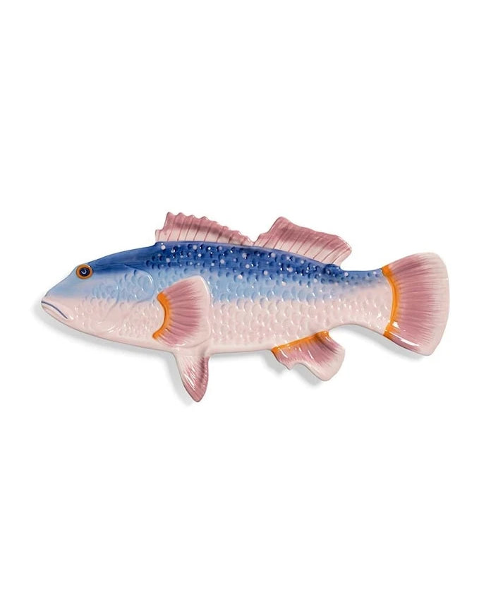 &k amsterdam fish perch 38 x 18 cm Servis Tabağı