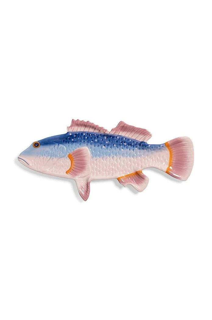 &k amsterdam fish perch 38 x 18 cm Servis Tabağı